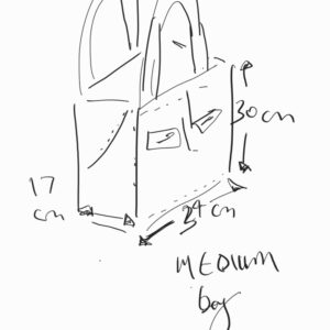 medium saved bag sketch